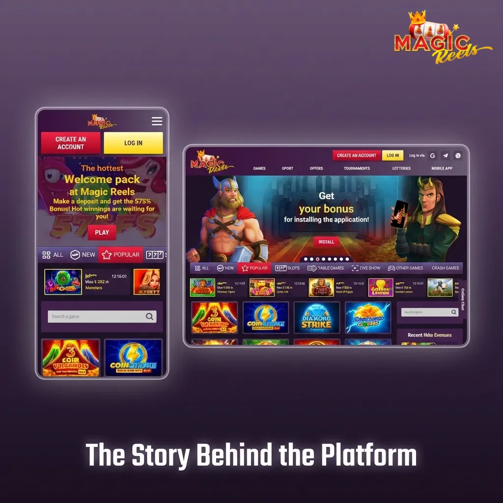 Magic Reels platform founder Alexei Volkov overseeing casino and sports betting operations from Curaçao headquarters